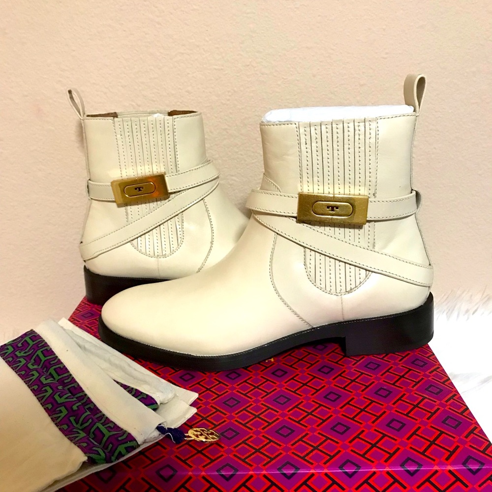 TORY BURCH T-HARDWARE CHELSEA BOOTS SIZE 8,10